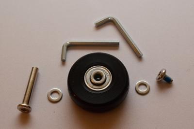 Materiál na výměnu kolečka